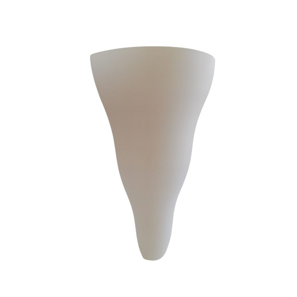 Vivia p e27 satiniertes weißes Glas max 1x150w